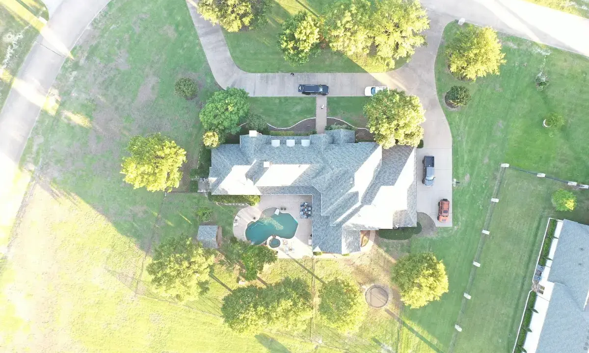 New shingle roof installation on a home in Lehigh